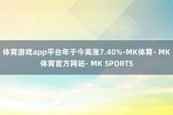 体育游戏app平台年于今高涨7.40%-MK体育- MK体育官方网站- MK SPORTS