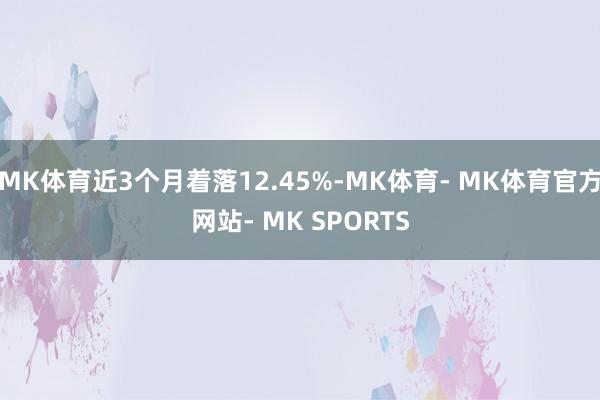 MK体育近3个月着落12.45%-MK体育- MK体育官方网站- MK SPORTS